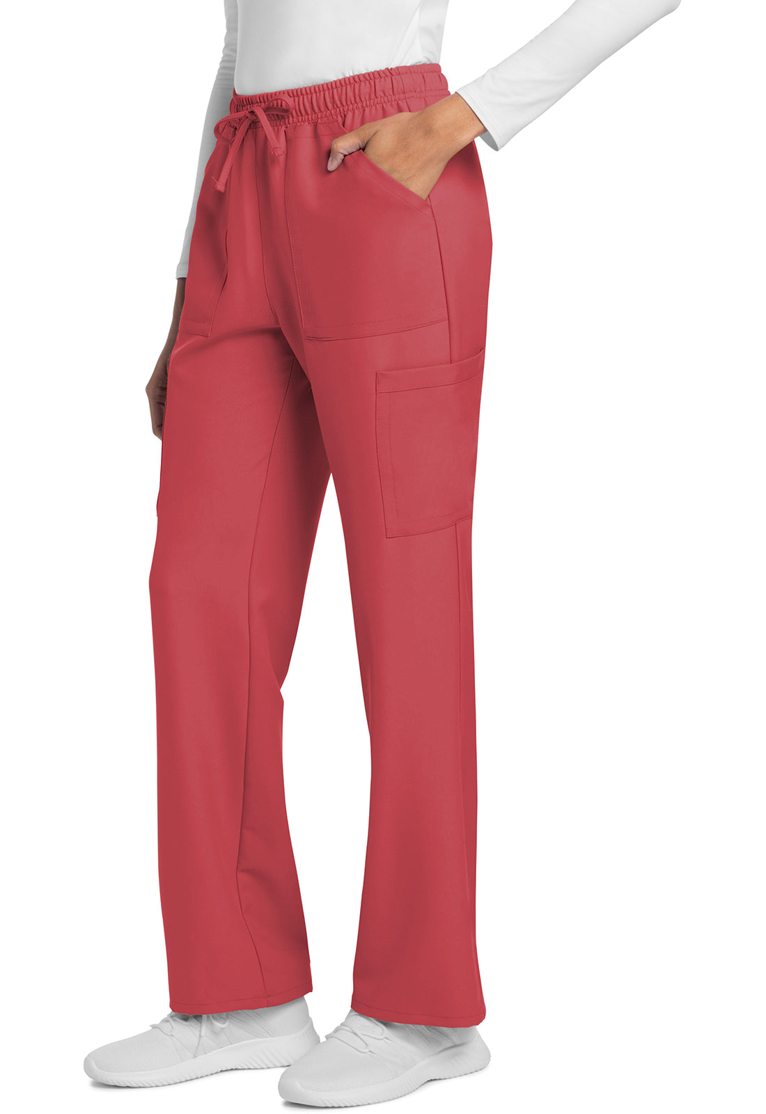 Mid Rise Drawstring Trouser Cargo Pant