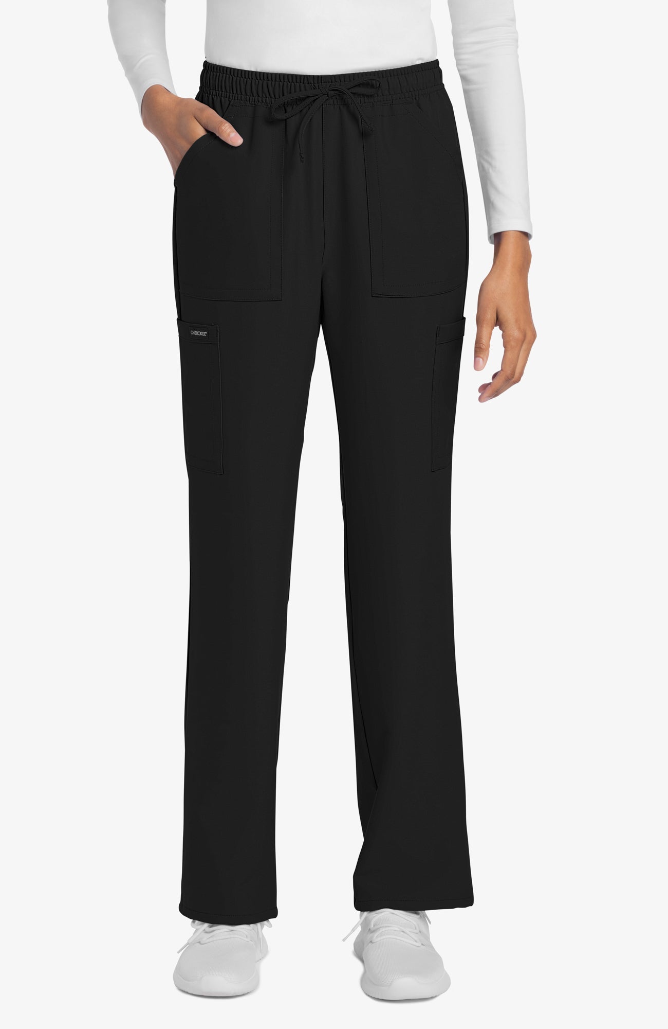 Mid Rise Drawstring Trouser Cargo Pant CK272A