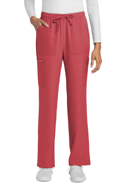 Mid Rise Drawstring Trouser Cargo Pant